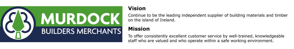 Vision and Mission Statement Murdock Builders Merchants